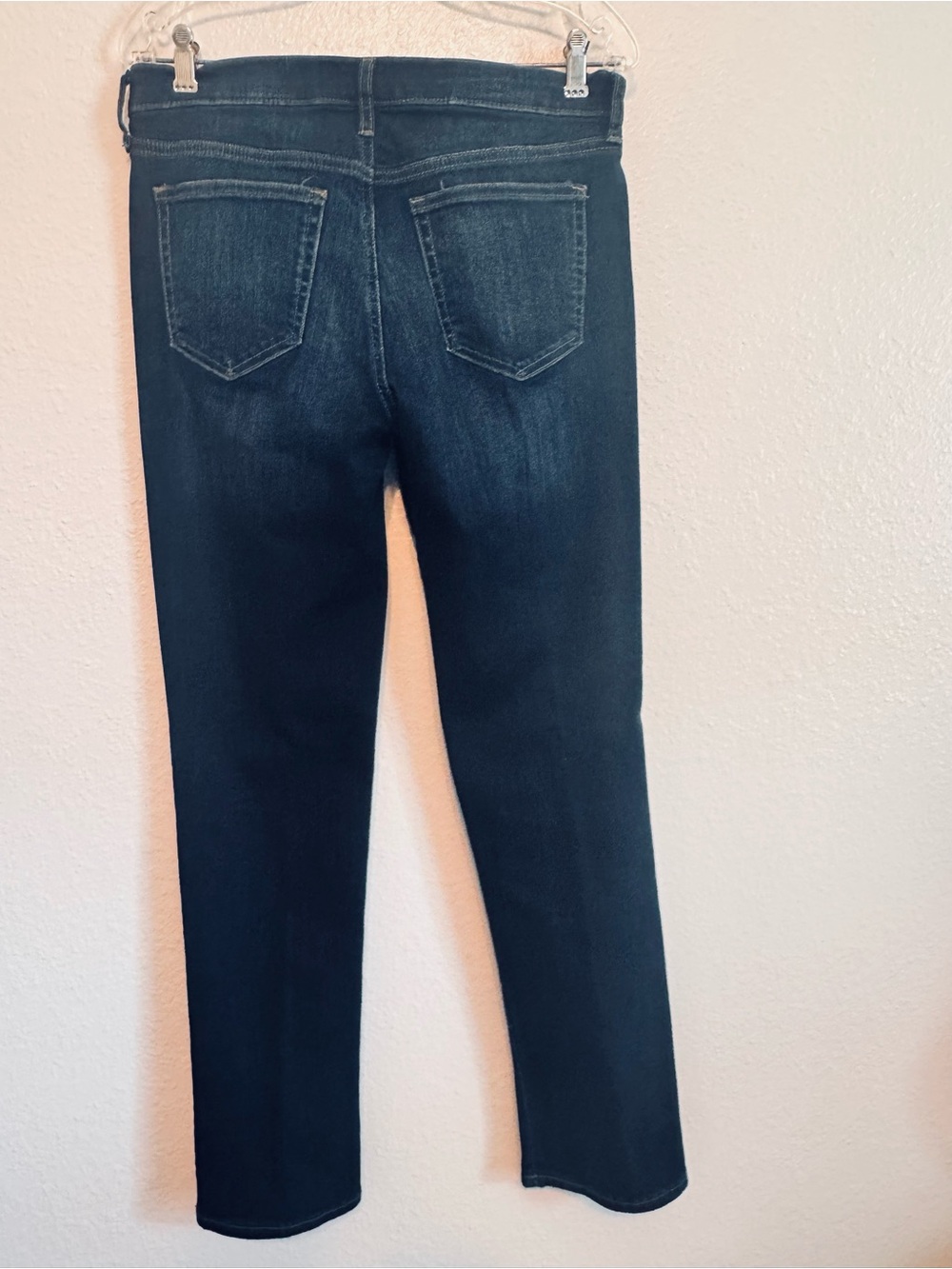GAP Dark Denim Stretchy Straight Women's Jeans size 10 - Picture 4 of 7